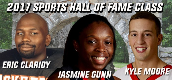 Claridy, Gunn, Moore comprise 2017 Sports Hall of Fame Class