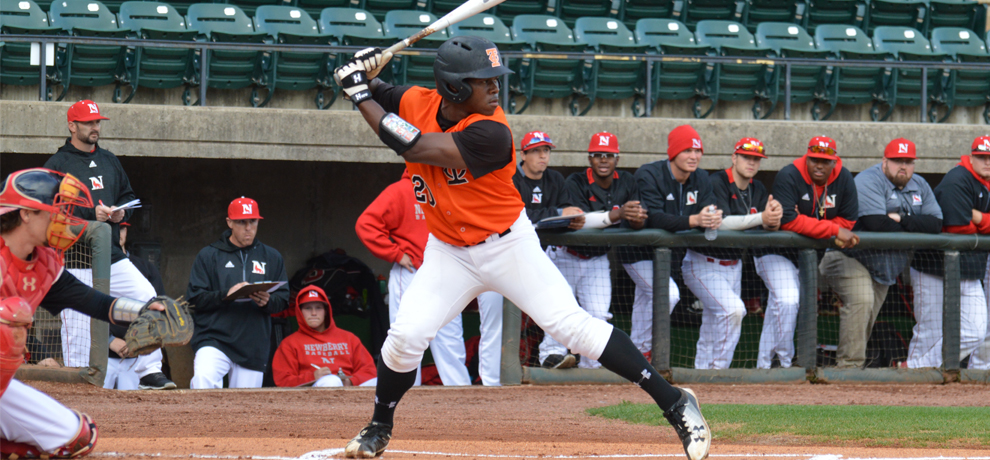 Jarel McDade went 3-for-4 with two RBI and this solo home run in the first inning (photo by Kendrick Grant)