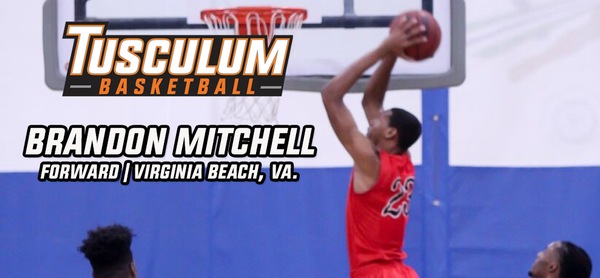 Brandon Mitchell inks with Tusculum basketball