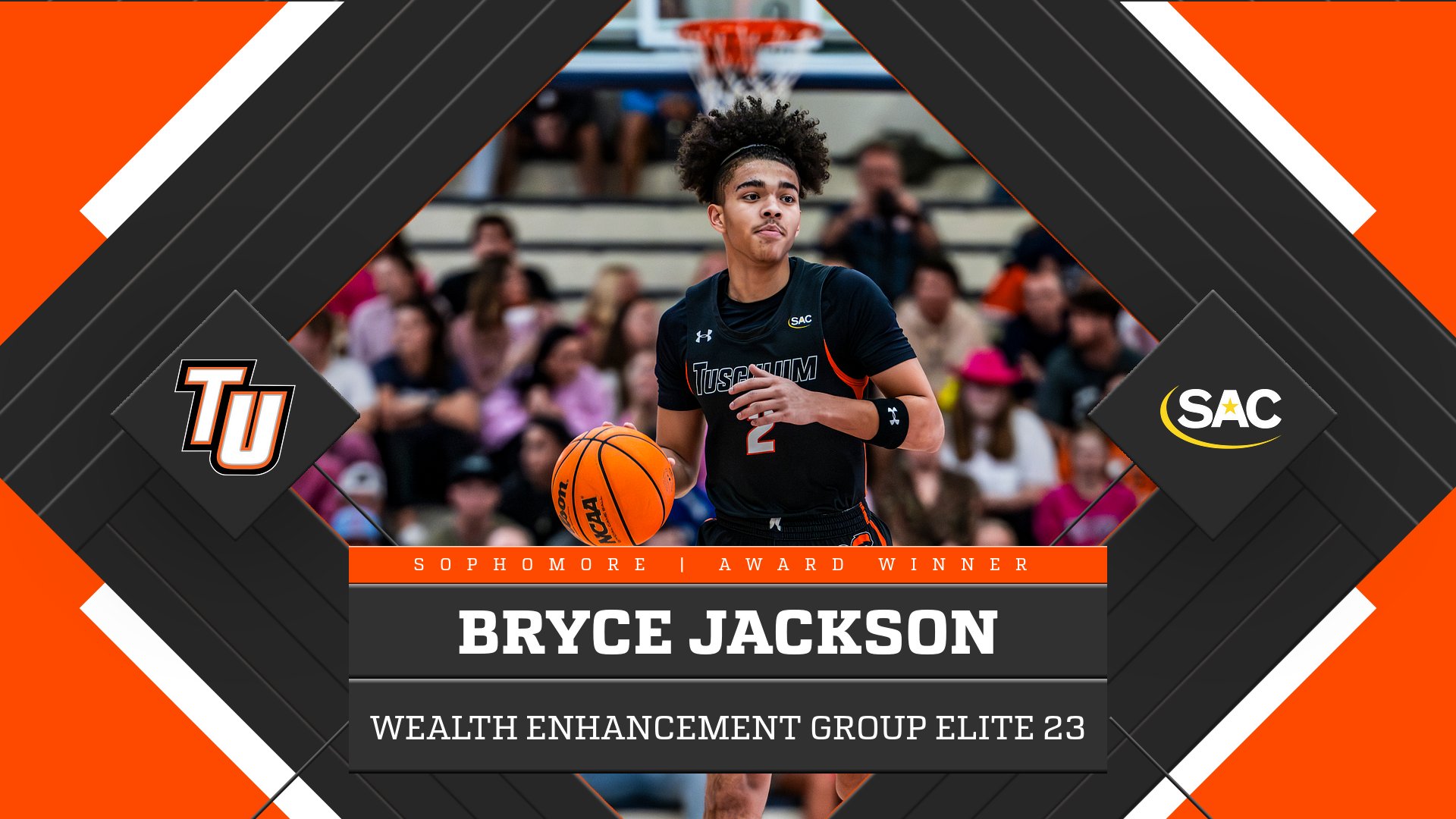 Bryce Jackson named SAC Elite 23 Award recipient