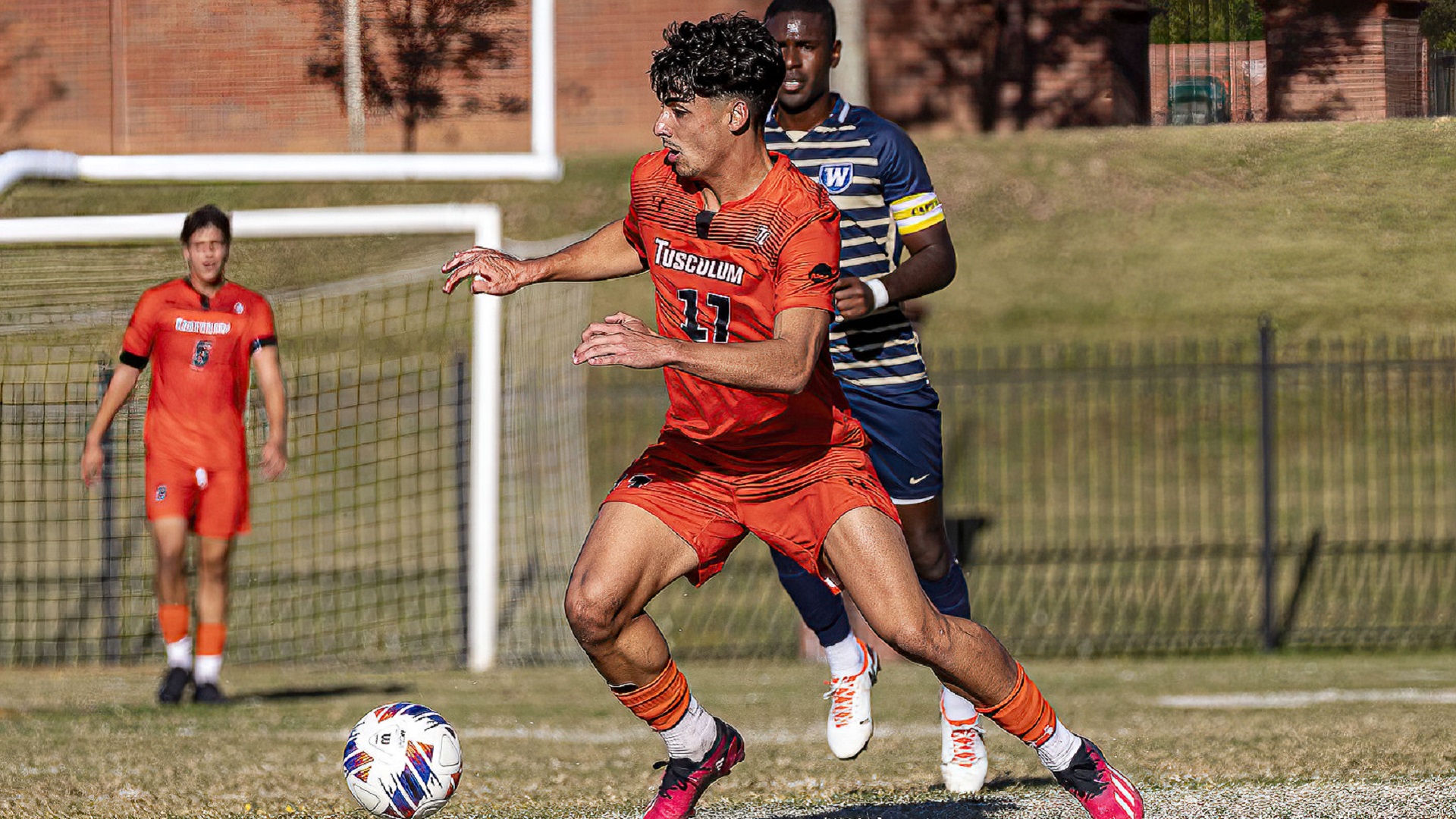 Artur Marques scored his fifth goal of the season against Wingate (photo by Chuck Williams)