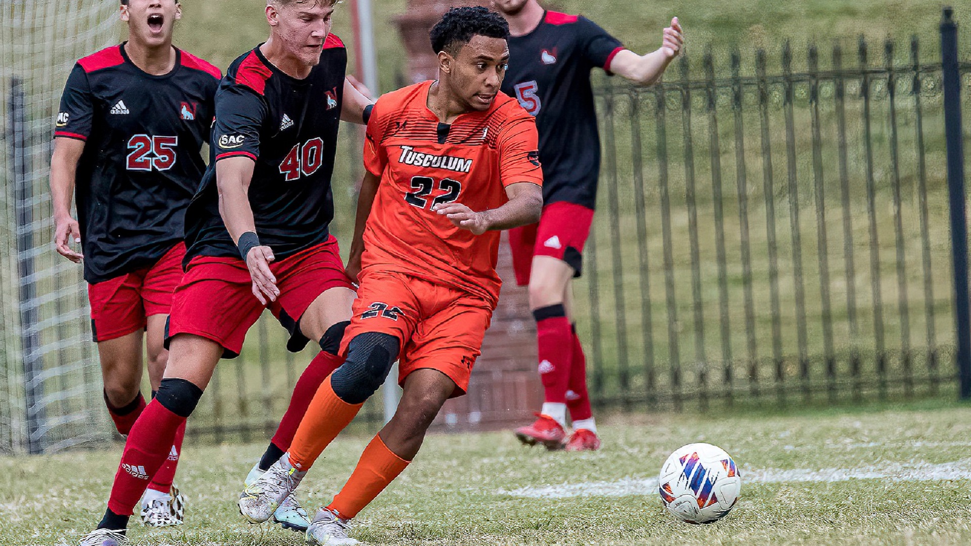Pioneers score two late goals to take 3-1 win at Belmont Abbey