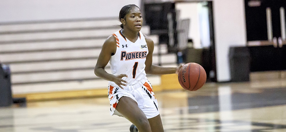 Pioneers fall to Anderson in SAC opener, 67-54