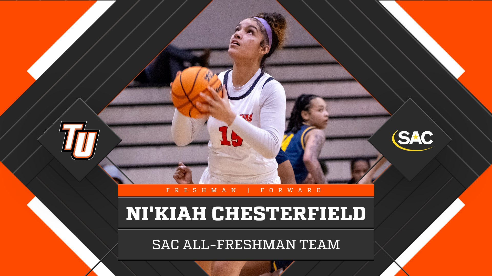 Chesterfield selected to SAC All-Freshman Team