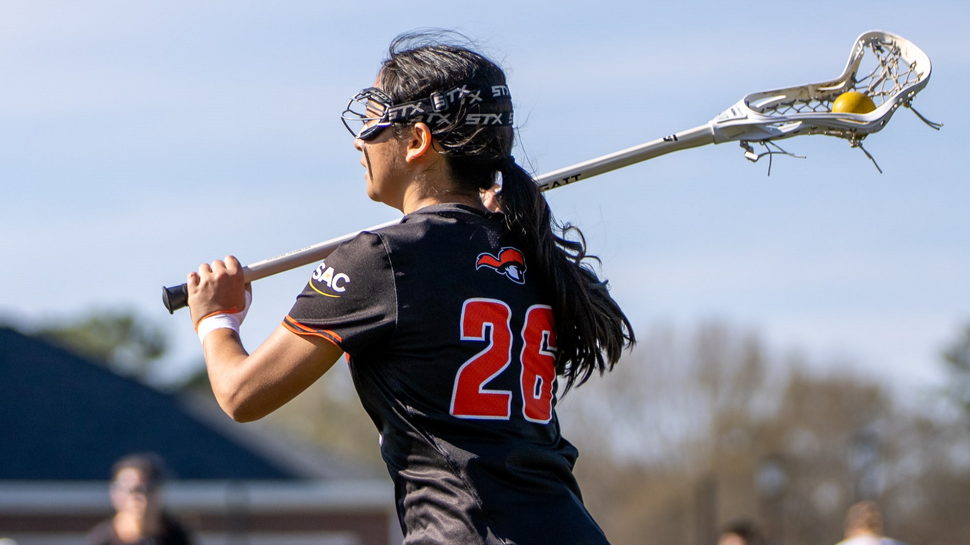 Paetyn Hoffmann scored two goals for the Pioneers at Anderson (photo by Kari Ham)