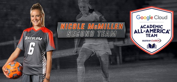 McMillen named to Google Cloud Academic All-America®  Women's Soccer Team