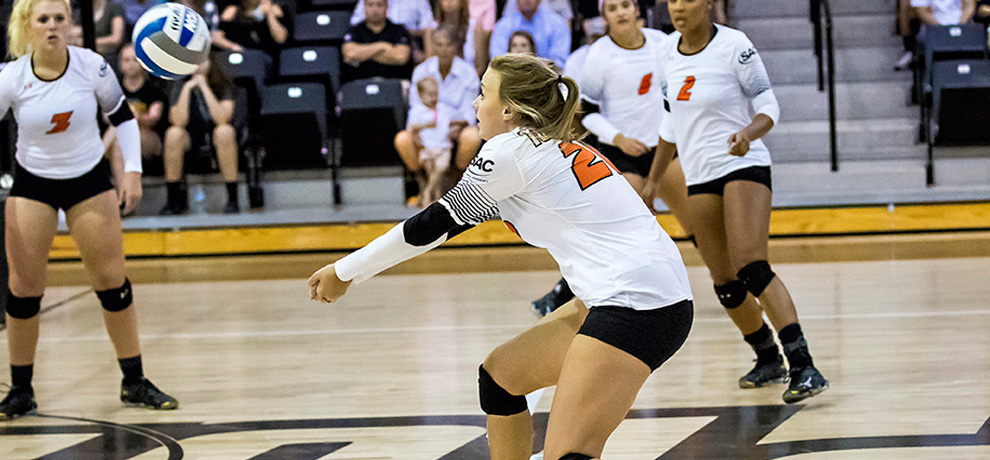 Tusculum volleyball falls 3-0 to Anderson on Senior Night