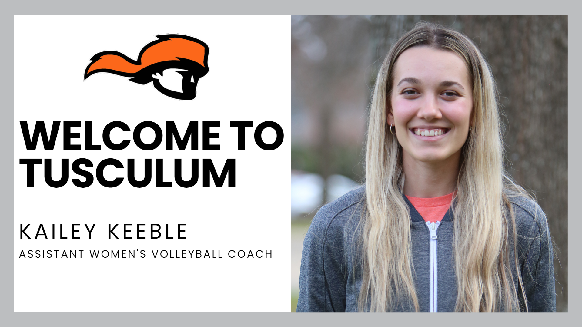 Kailey Keeble named assistant women's volleyball coach
