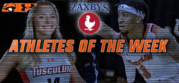 Donaldson, Mazur named Zaxby's Athletes of the Week