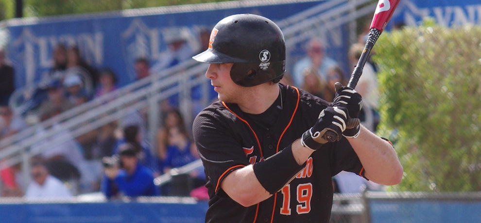 Nick Lacina scored 4 runs and hit his first grand slam in Tusculum's DH sweep over Newberry