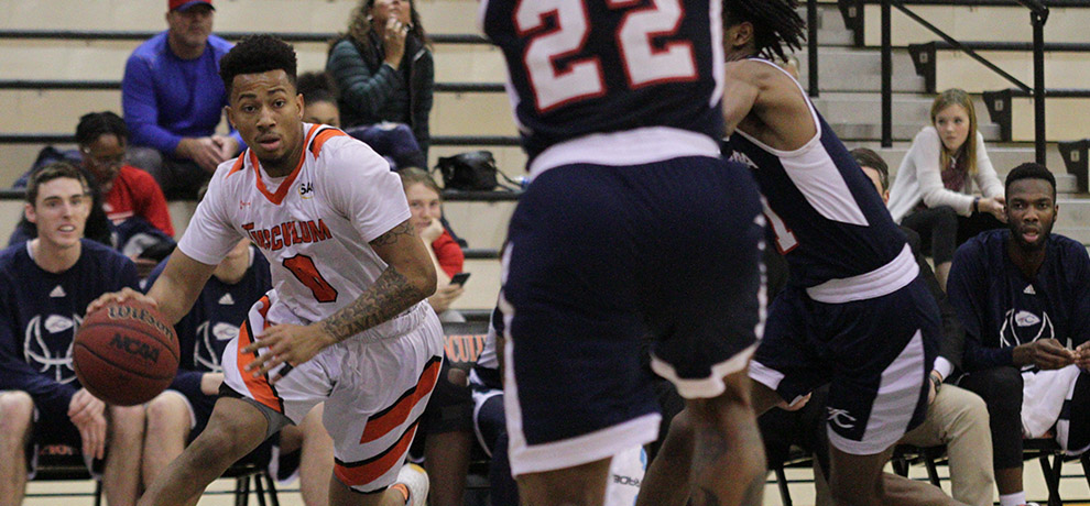 Four Pioneers score in double figures in 104-93 loss at Coker