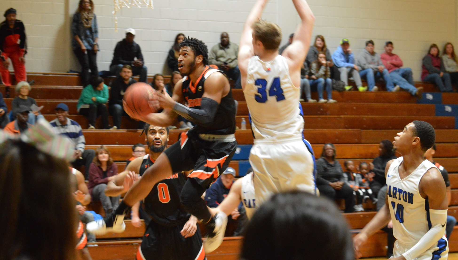 Tariq Jenkins scored 17 points and converted a three-point play late in the game in Tusculum's 91-87 win at Barton
