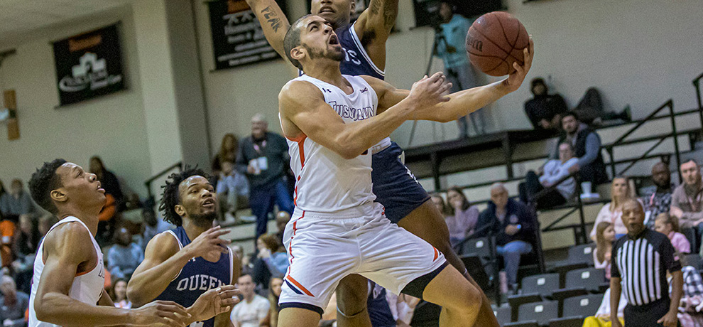Winning streak ends in 87-72 loss to defending SAC champs