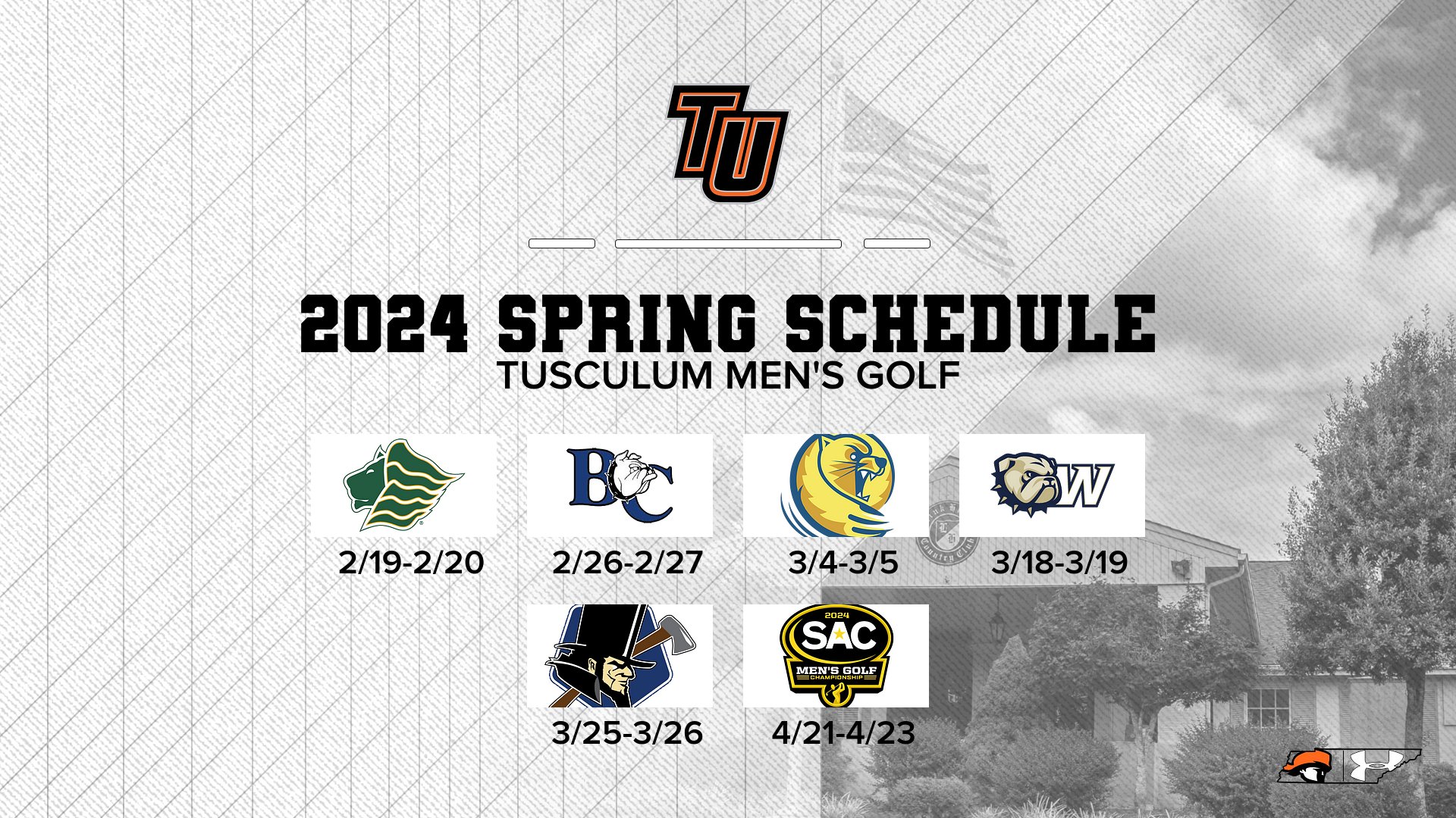 Men's Golf releases 2024 spring schedule