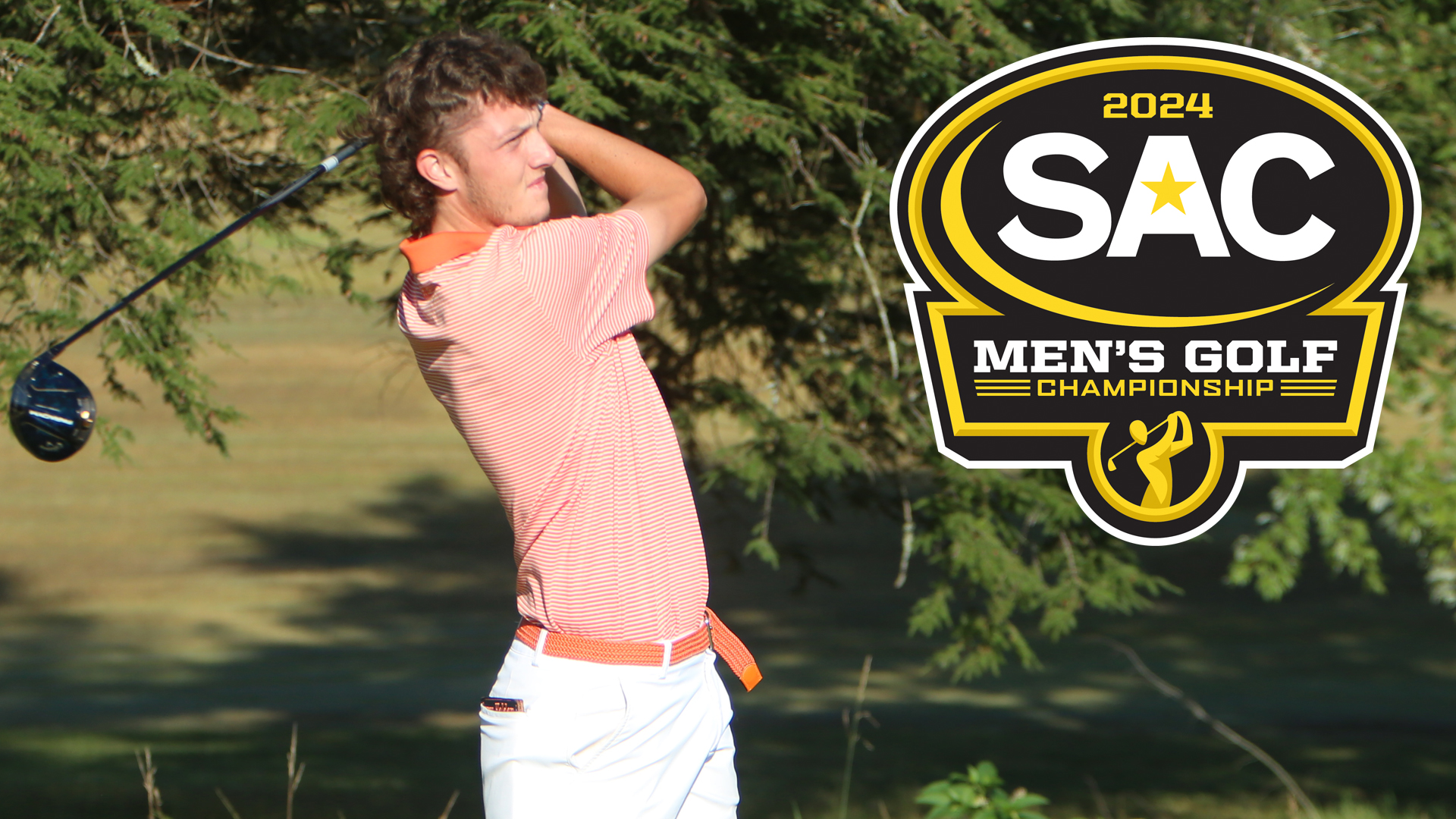 Men's Golf tied for ninth after day one of SAC Championship