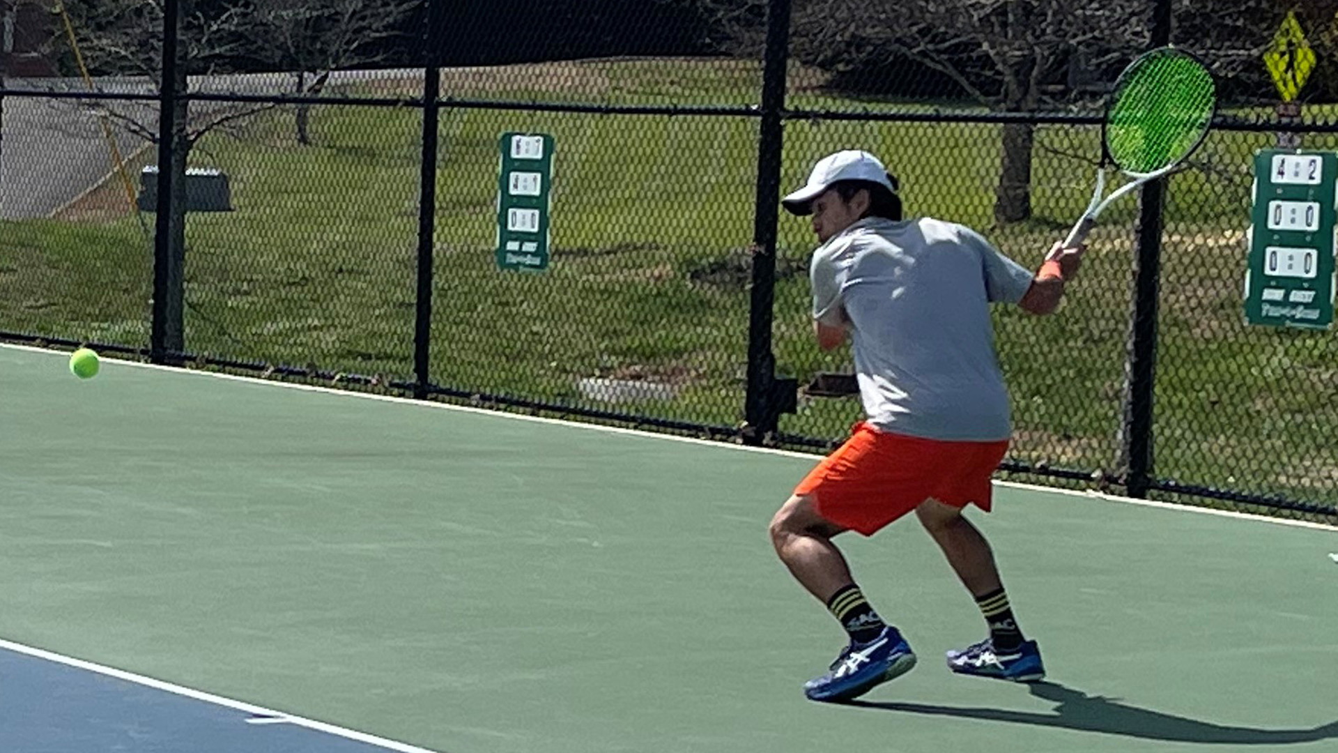 Kenta Kondou picked up two wins for the Pioneers against Lincoln Memorial