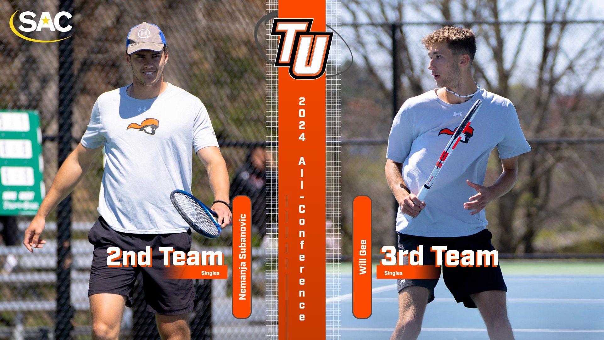 Subanovic, Gee named All-Conference in singles