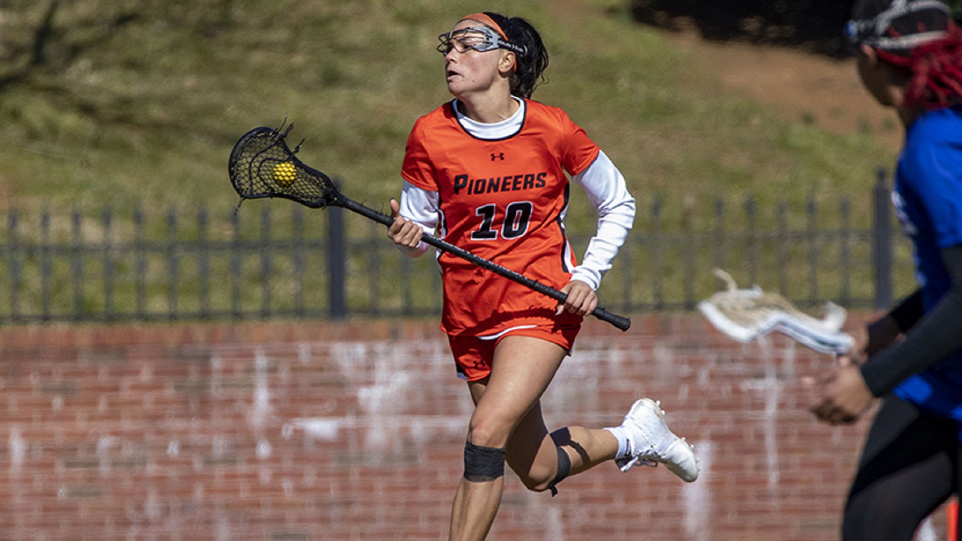 Kylie Marek finished with four goals and three assists against Chowan (photo by Chuck Williams)
