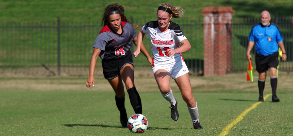Brooke Radcliffe scored in the 31st minute for the Pioneers (photo by Chris Lenker)