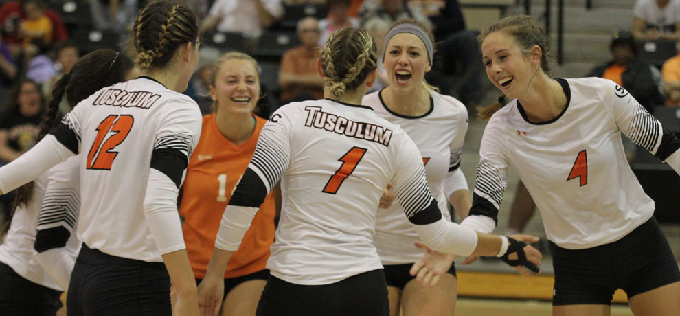Tusculum volleyball falls 3-0 at Anderson, five-match winning streak snapped